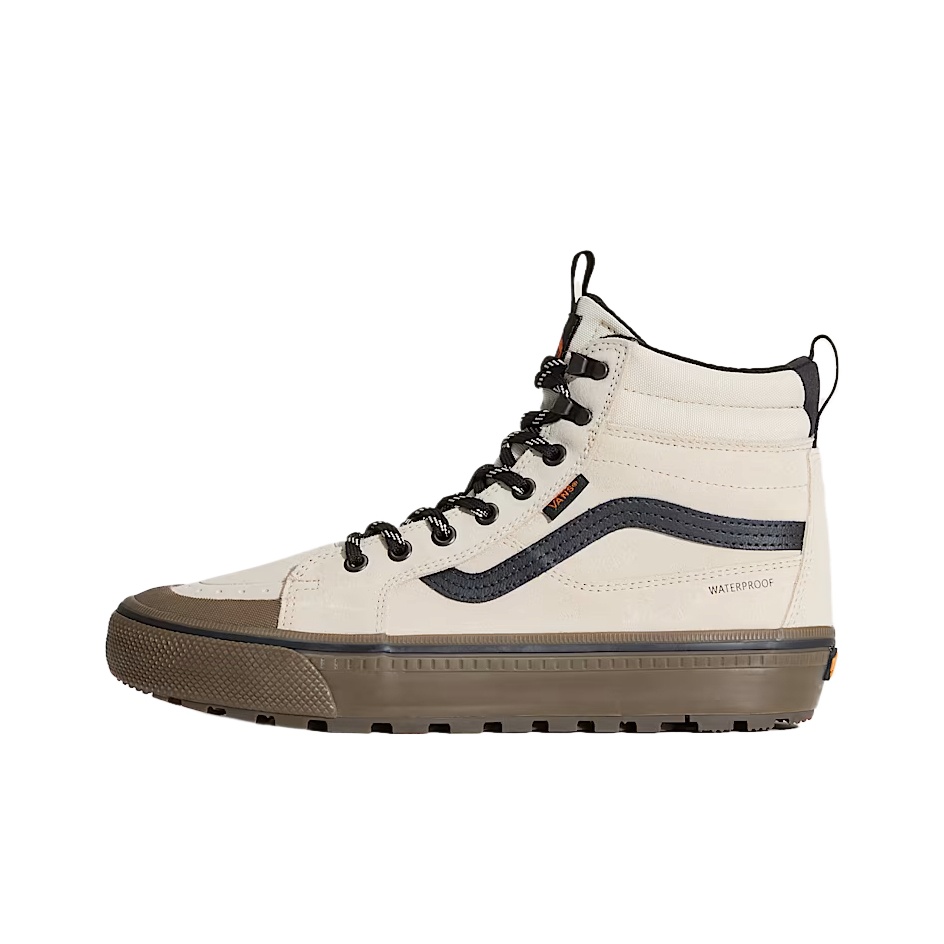 Vans Shoes Sk8-Hi - Vans Sk8 Hi Leather, รองเท้าสเก็ตบอร์ดหนังกลับสำหรับทุกเพศ VN000DAQZO2