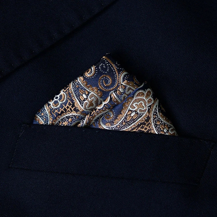 ผ้าเช็ดหน้าสำหรับชุดสูทผู้ชาย  - Pocket Square Set บทวิจารณ์และราคา