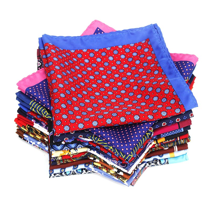ใหม่แฟชั่นผู้ชายผ้าเช็ดหน้าPoc - Pocket Square Set บทวิจารณ์และราคา