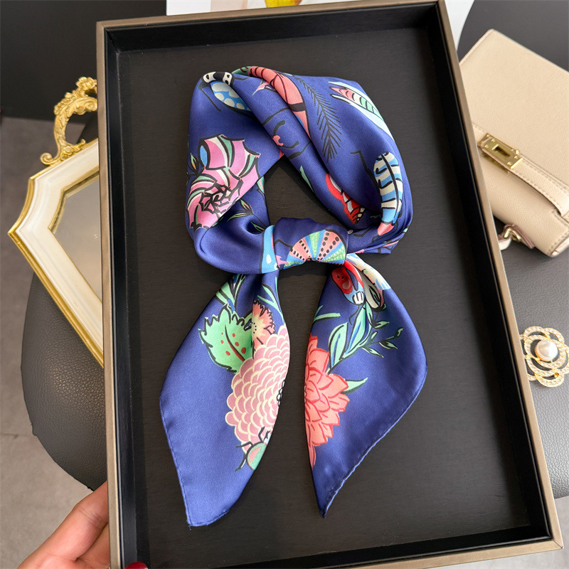 ผ้าพันคอสี่เหลี่ยมหรูหราสำหรับ - Scarf Silk Square บทวิจารณ์และราคา