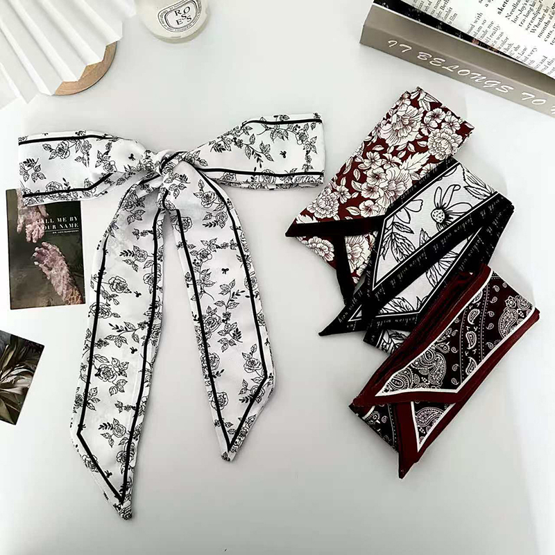 ผ้าพันคอไหมแฟชั่นหรูหราสำหรับผ - Ascot Neck Scarf บทวิจารณ์และราคา