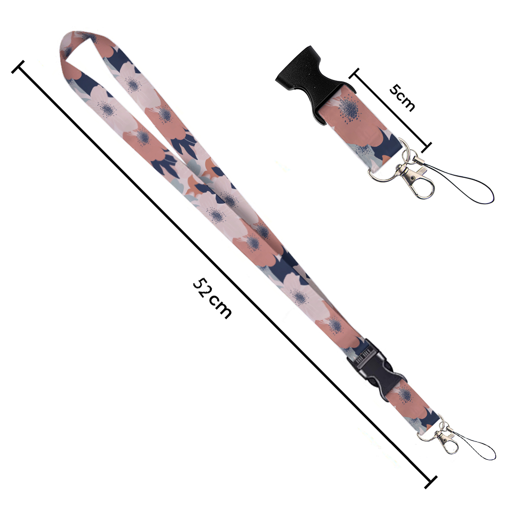 สายคล้องคอพิมพ์ลายริบบิ้นรูปสั - Lanyard Badge Holder บทวิจารณ์และราคา
