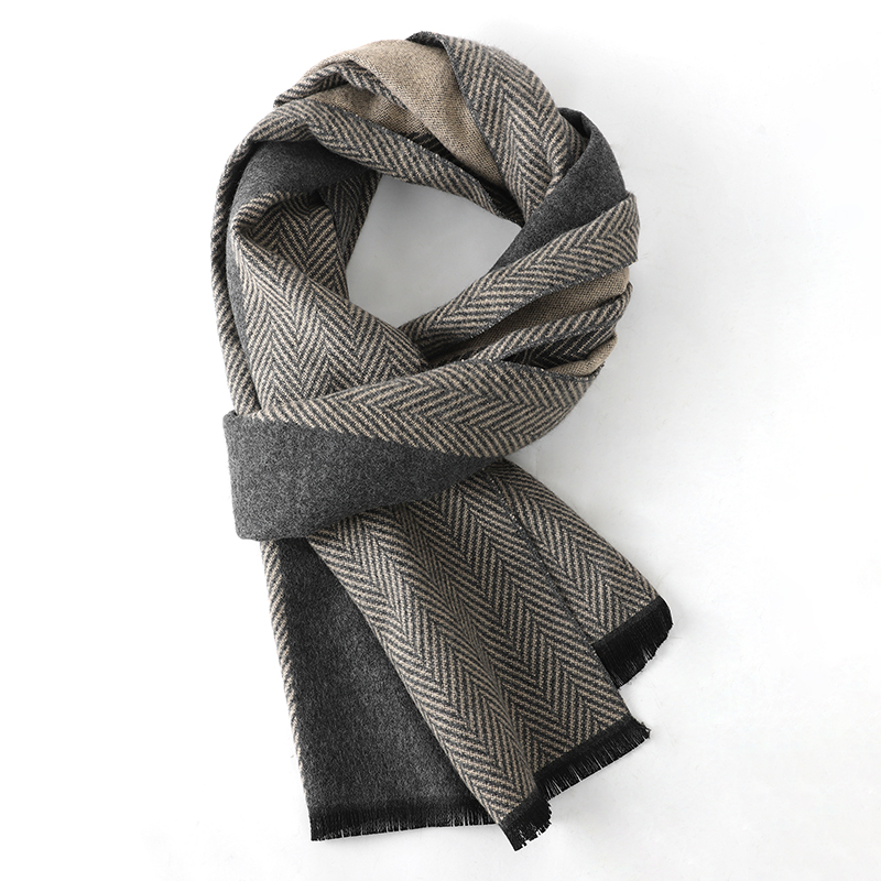 ผ้าพันคอผู้ชายสุดหรูสำหรับฤดูห - Muffler Men Wool บทวิจารณ์และราคา
