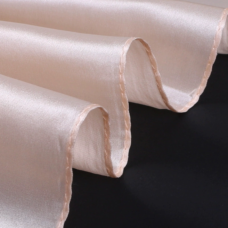 ผ้าพันคอไหมมัลเบอร์รี่สีพื้นสำ - Scarf Silk Square บทวิจารณ์และราคา